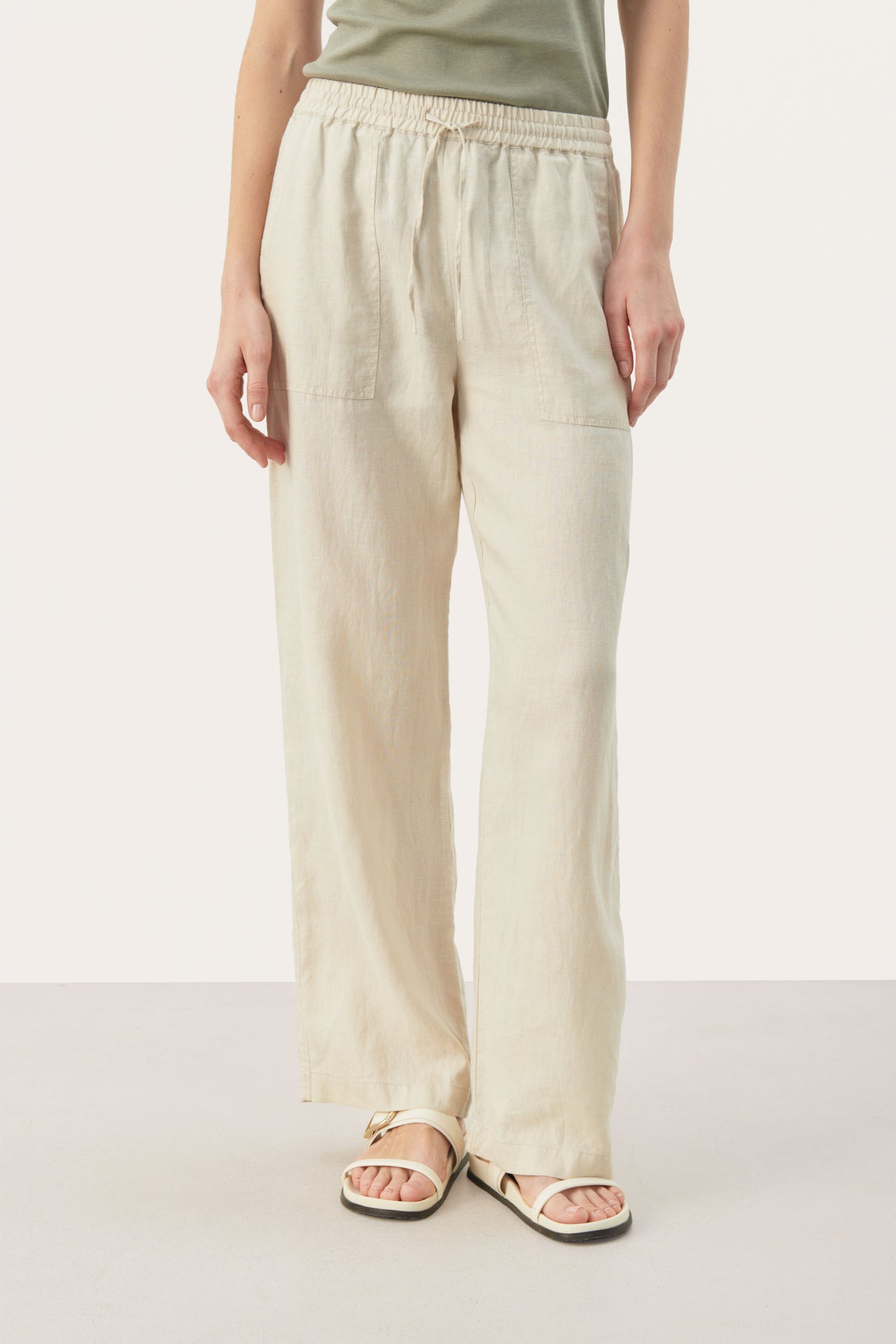  VILIGO Khaki Pants for Women Water Resistant Elastic Wasit  Loose Fit Outdoor Pants Khaki XS : Clothing, Shoes & Jewelry